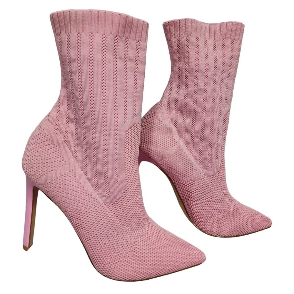 Steve Madden Women's Discreet Fashion Heels Bootie Size 9 Pink